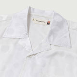 Polka Dot Camp Shirt - White Polka Dot Camp Shirt - White