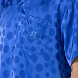 Polka Dot Camp Shirt - Blue Polka Dot Camp Shirt - Blue