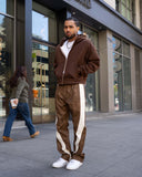 EPTM PU Twisted Pants - Brown EPTM PU Twisted Pants - Brown