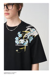 Floral Embroidery Logo Tee Floral Embroidery Logo Tee