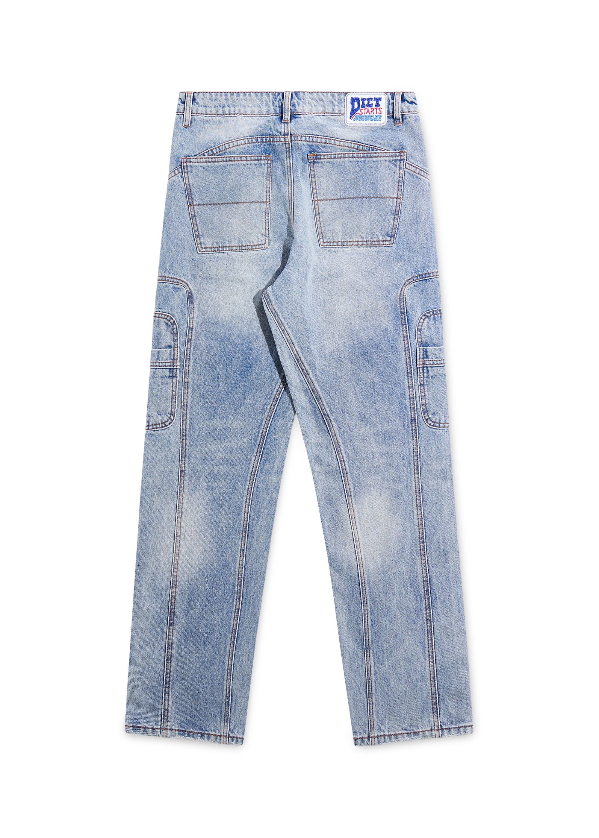 Twin Needle Pant - Washed Indigo Twin Needle Pant - Washed Indigo