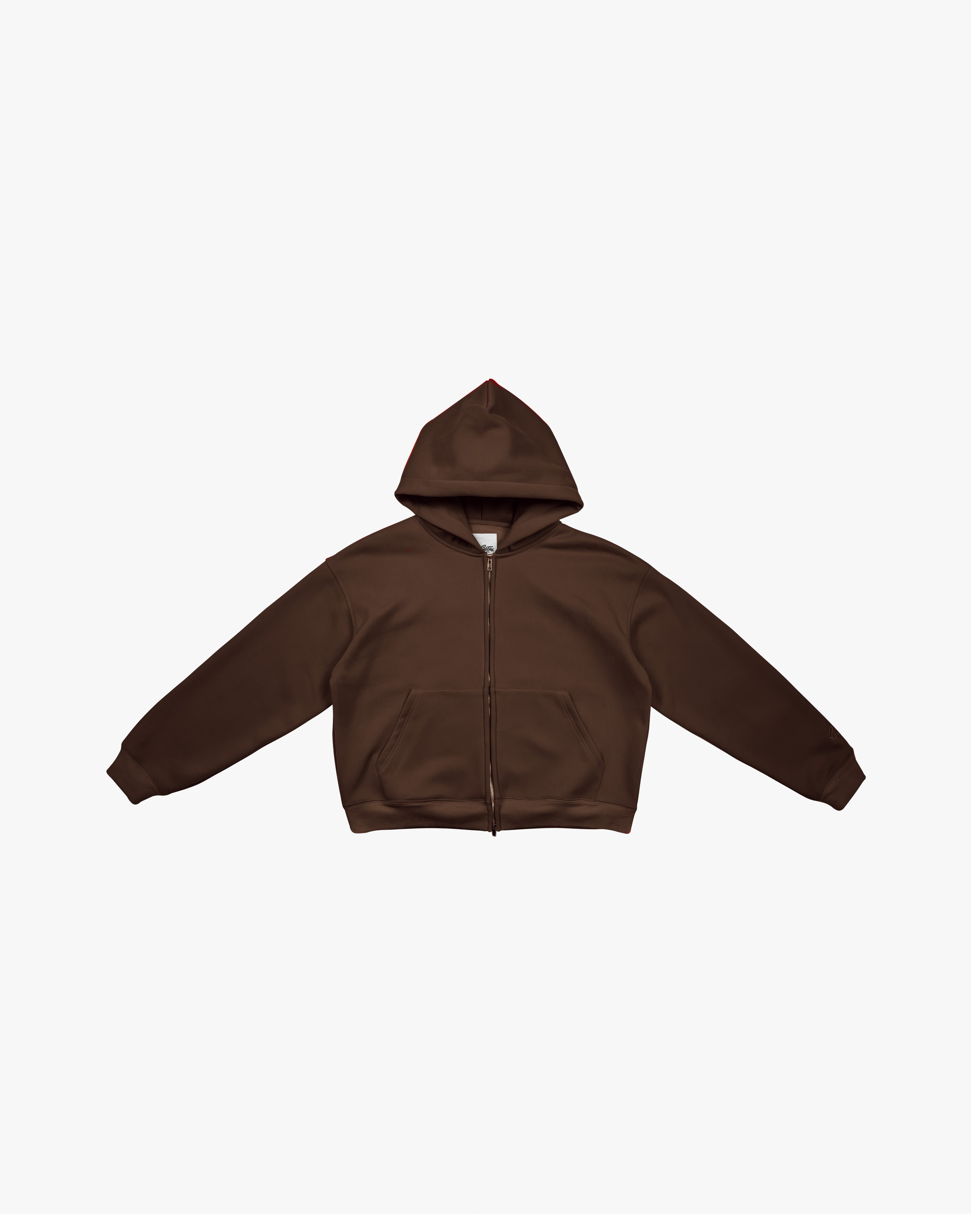 EPTM Perfect Zip Up Hoodie - Brown EPTM Perfect Zip Up Hoodie - Brown