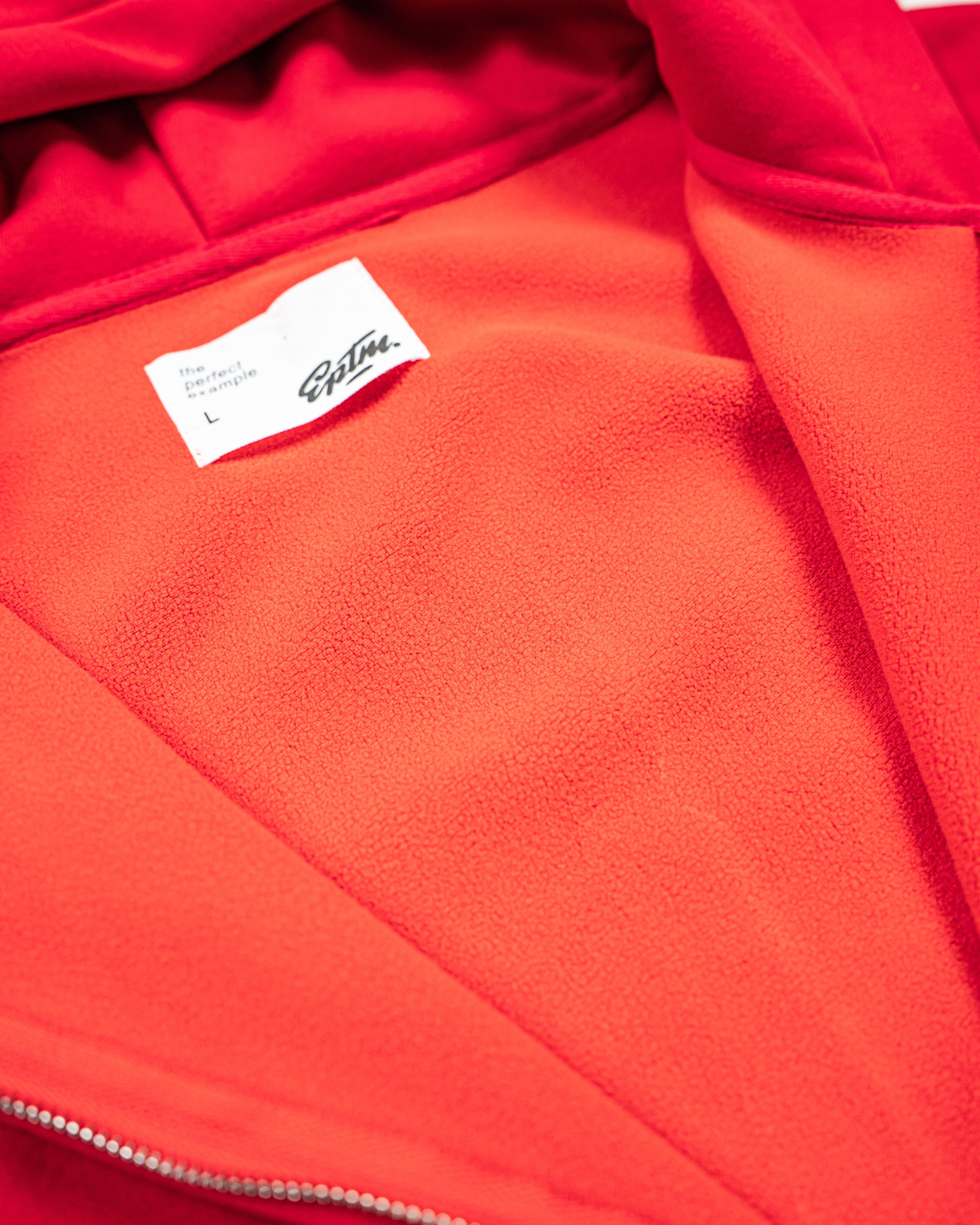EPTM Perfect Zip Up Hoodie - Red EPTM Perfect Zip Up Hoodie - Red