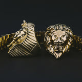 Lion Head Gold Ring Lion Head Gold Ring