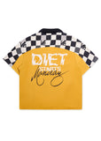 Pit Crew Button Shirt - Yellow/Black Pit Crew Button Shirt - Yellow/Black