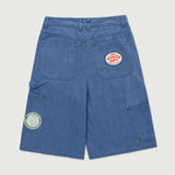 Twill Carpenter Short - Blue Twill Carpenter Short - Blue