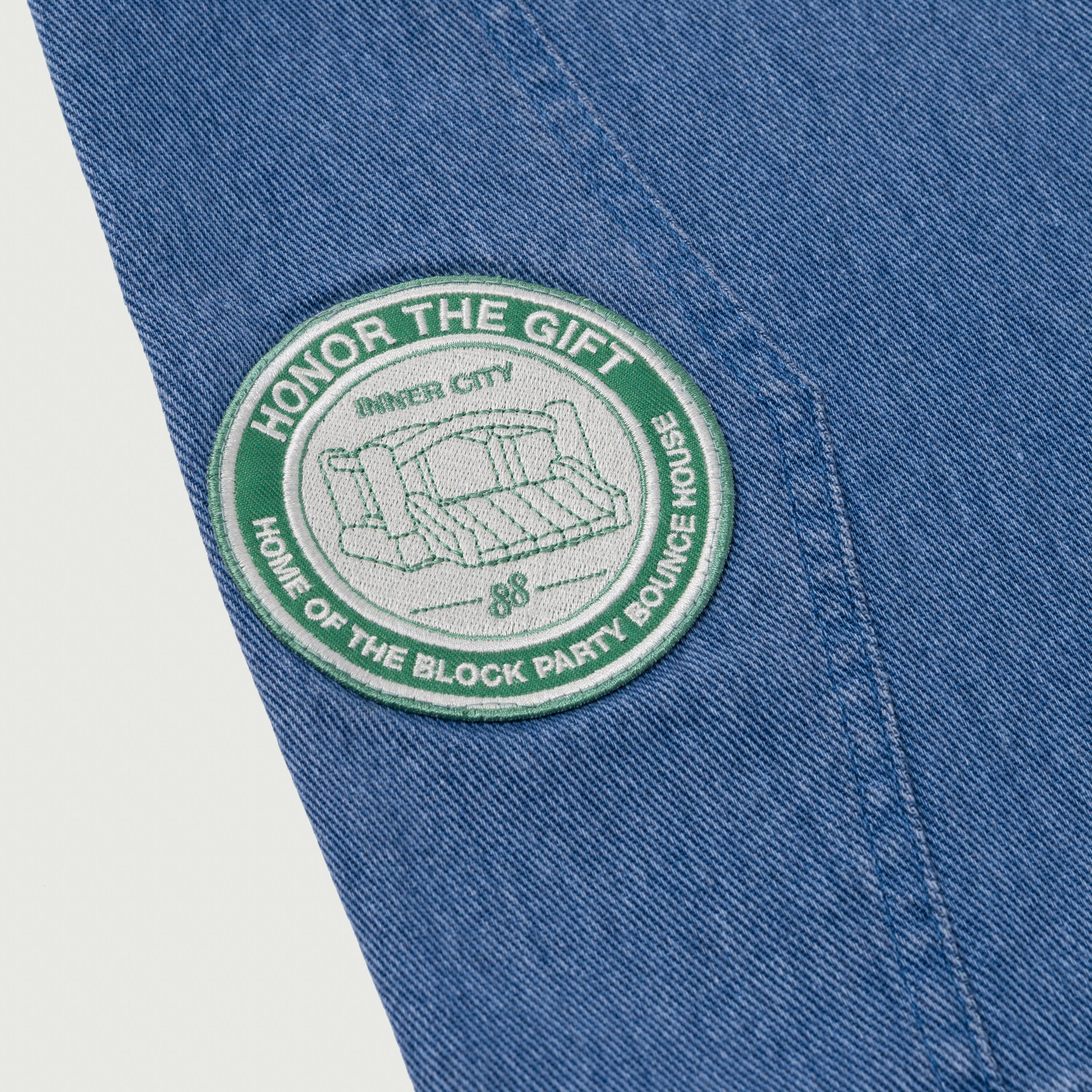 Twill Carpenter Short - Blue Twill Carpenter Short - Blue