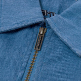 Twill Full Zip Shirt - Blue Twill Full Zip Shirt - Blue