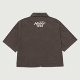 Twill Full Zip Shirt - Black Twill Full Zip Shirt - Black