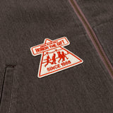 Twill Full Zip Shirt - Black Twill Full Zip Shirt - Black