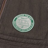 Twill Full Zip Shirt - Black Twill Full Zip Shirt - Black