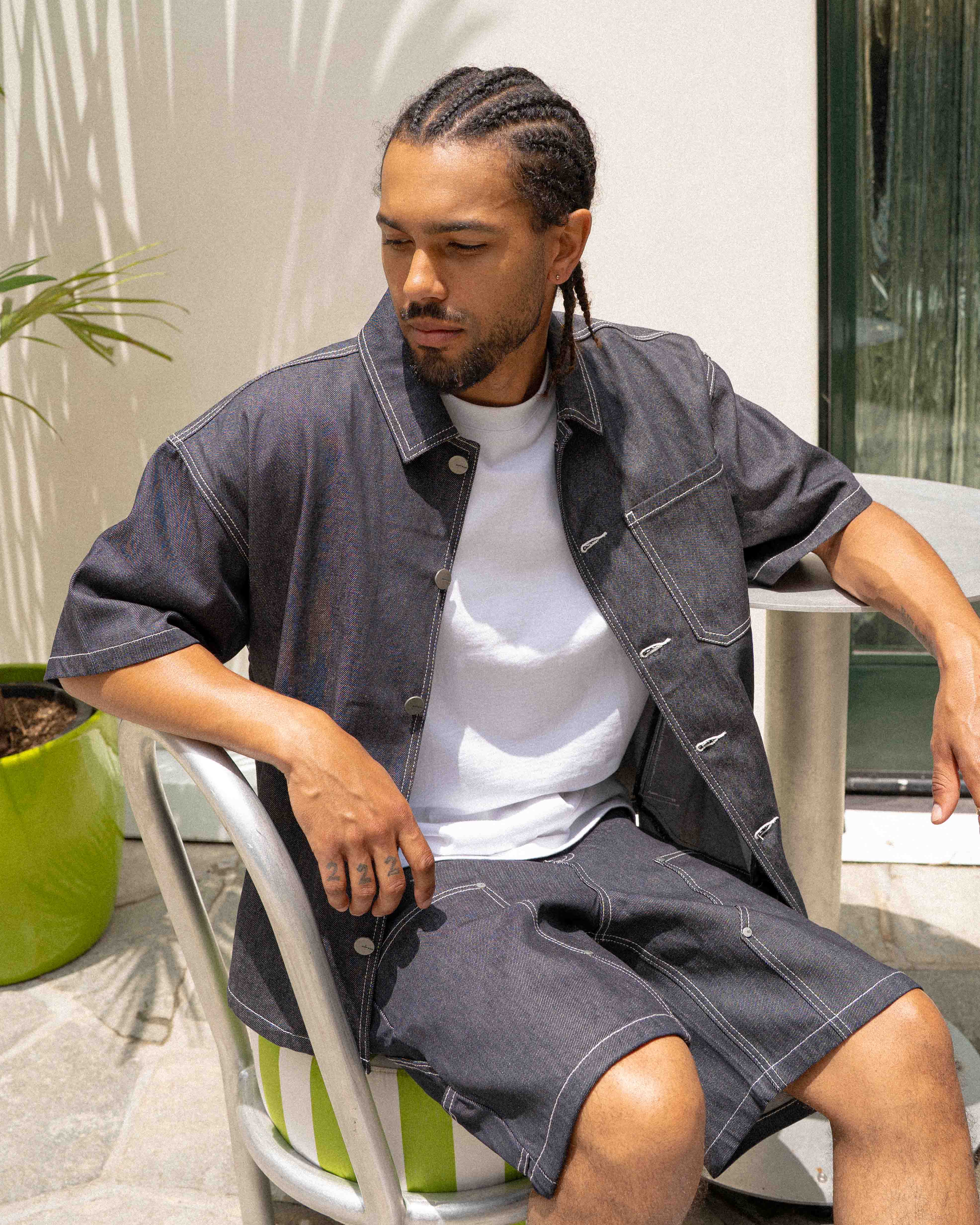 EPTM Raw Denim Shirt EPTM Raw Denim Shirt