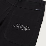 Rhinestone Wide Leg Pant - Black Rhinestone Wide Leg Pant - Black