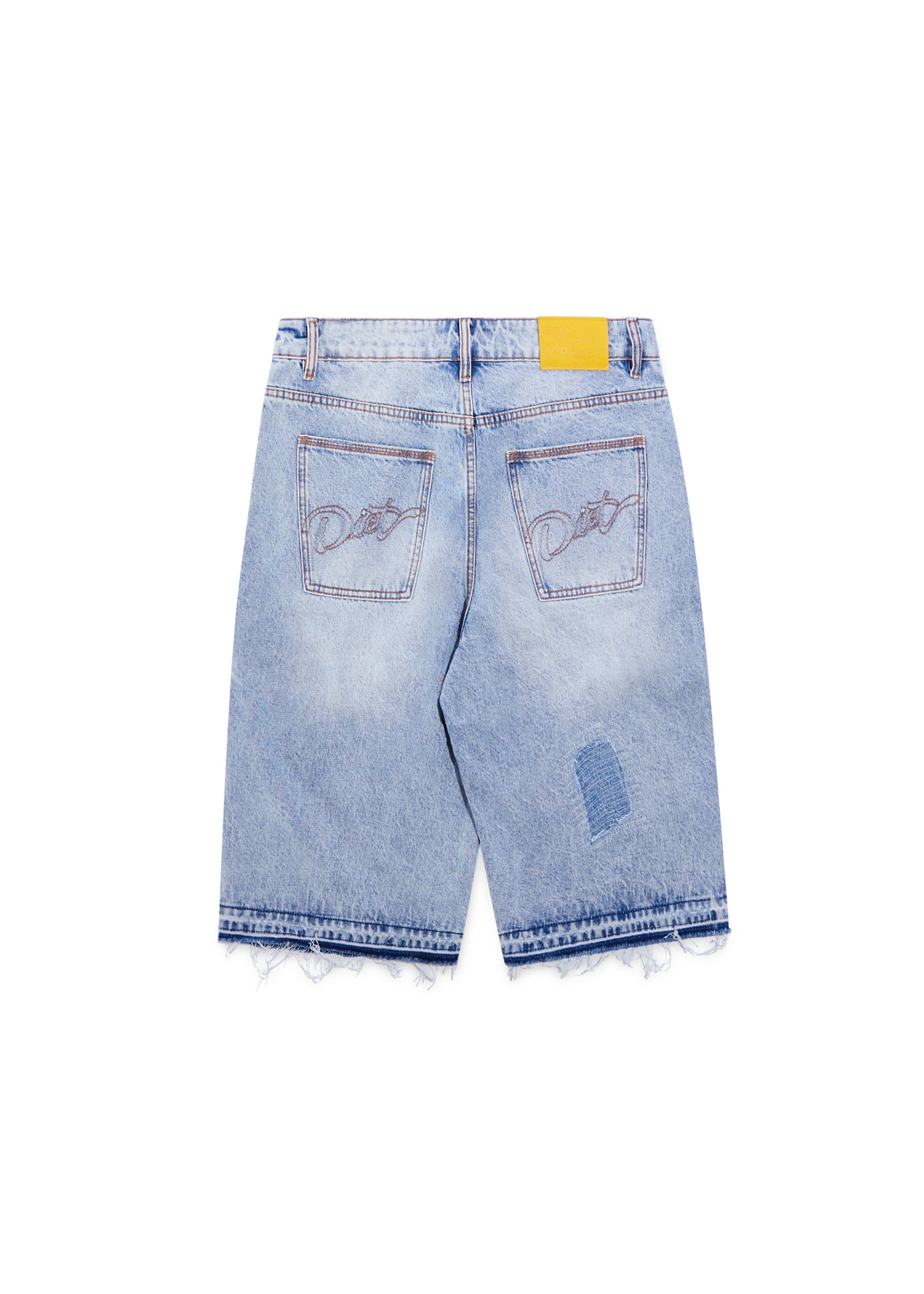 Repair Denim Short - Indigo Repair Denim Short - Indigo
