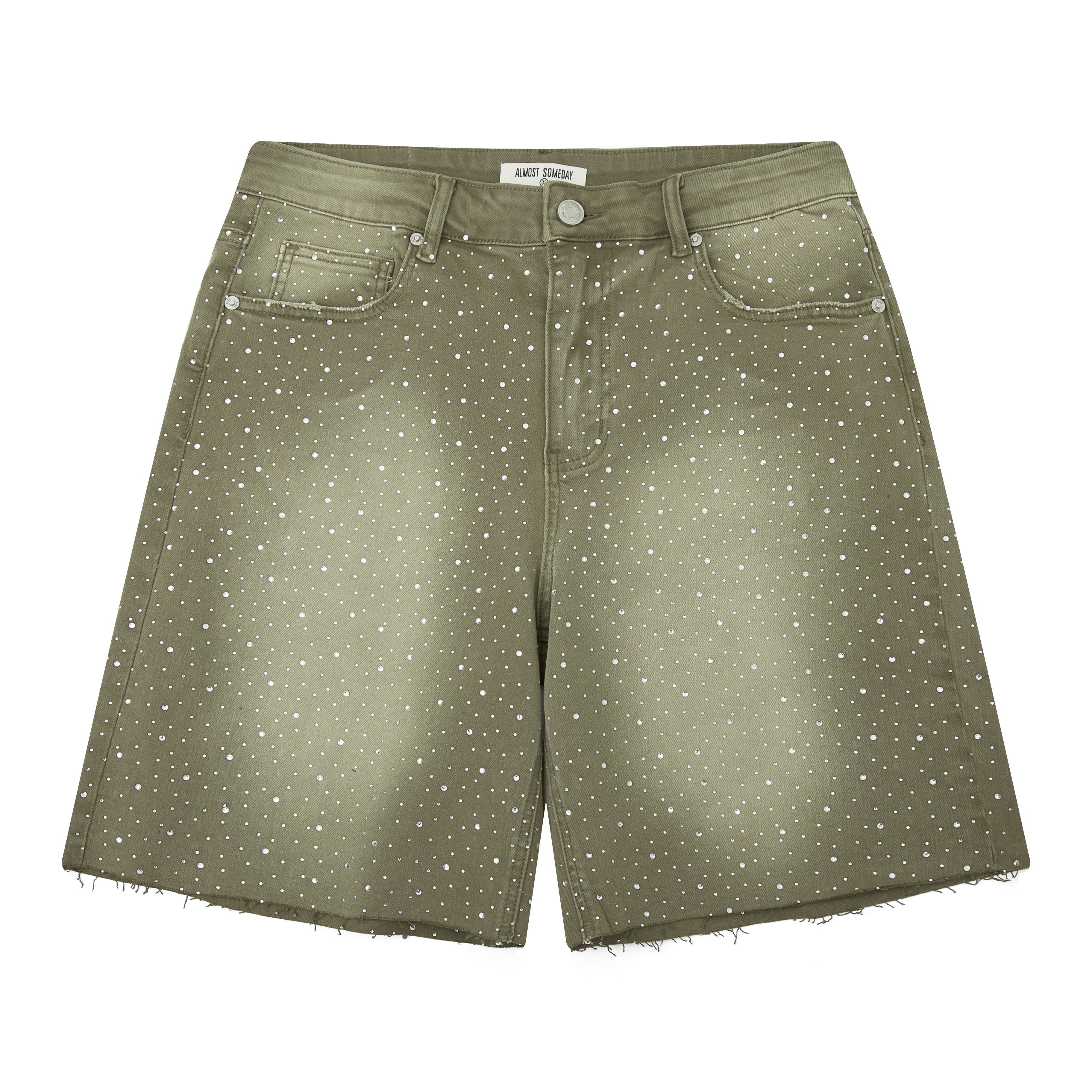 Cosmo Denim Jorts - Olive Cosmo Denim Jorts - Olive