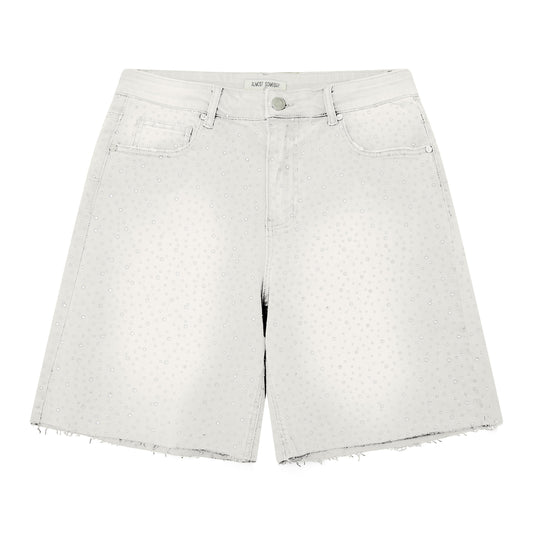Cosmo Denim Jorts - Cream