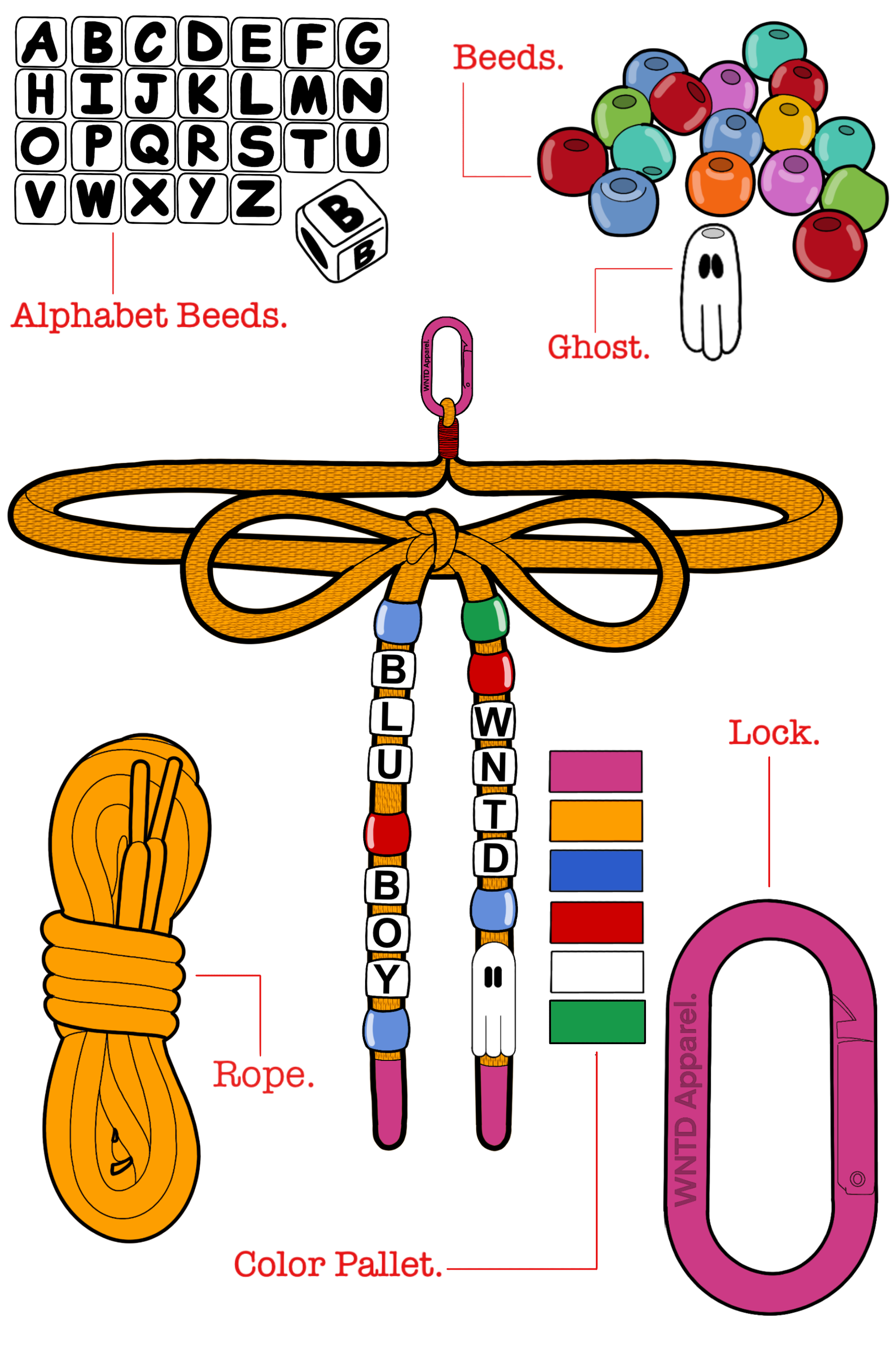 CHARM ROPE BELT CHARM ROPE BELT