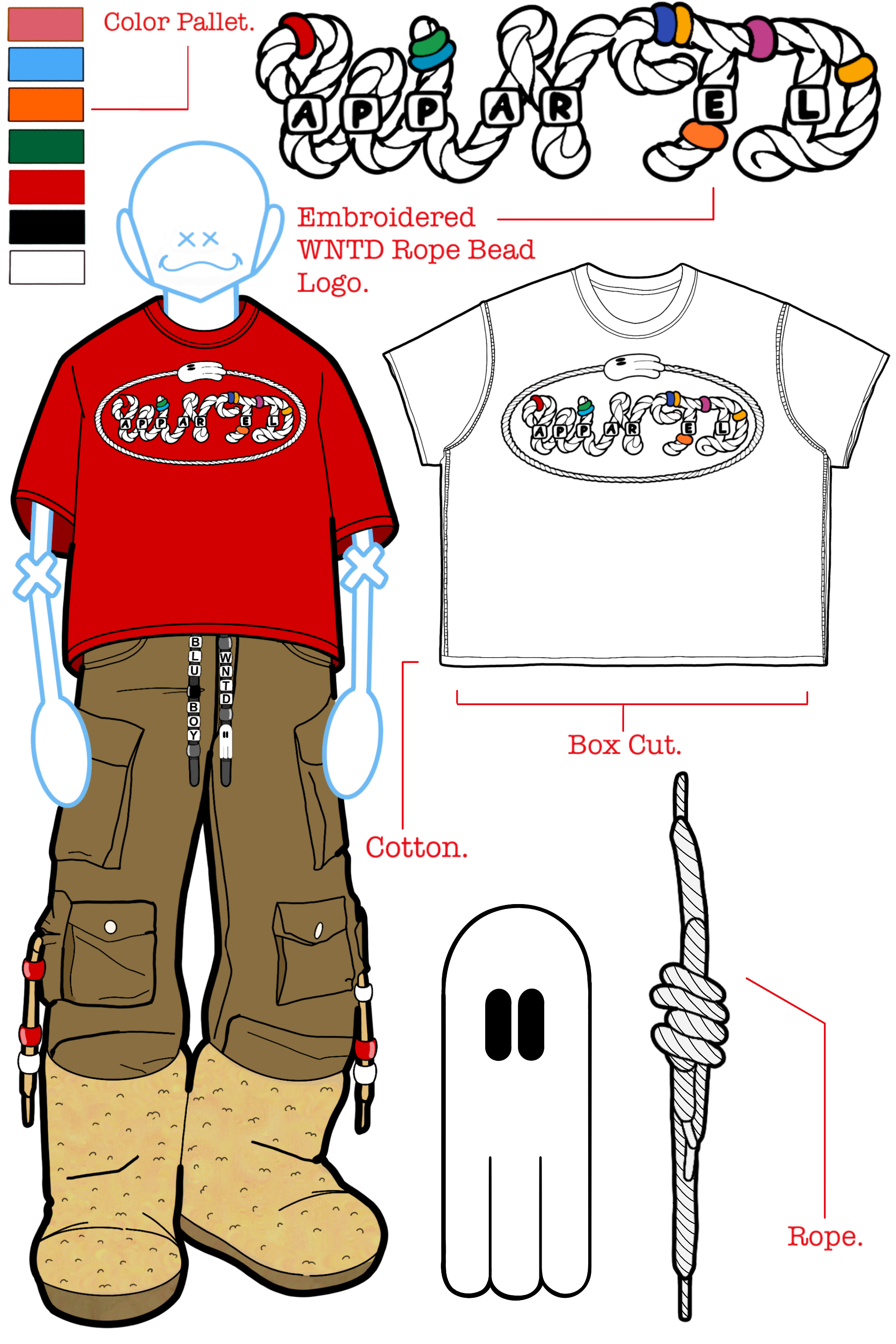 WNTD ROPE TEE WNTD ROPE TEE