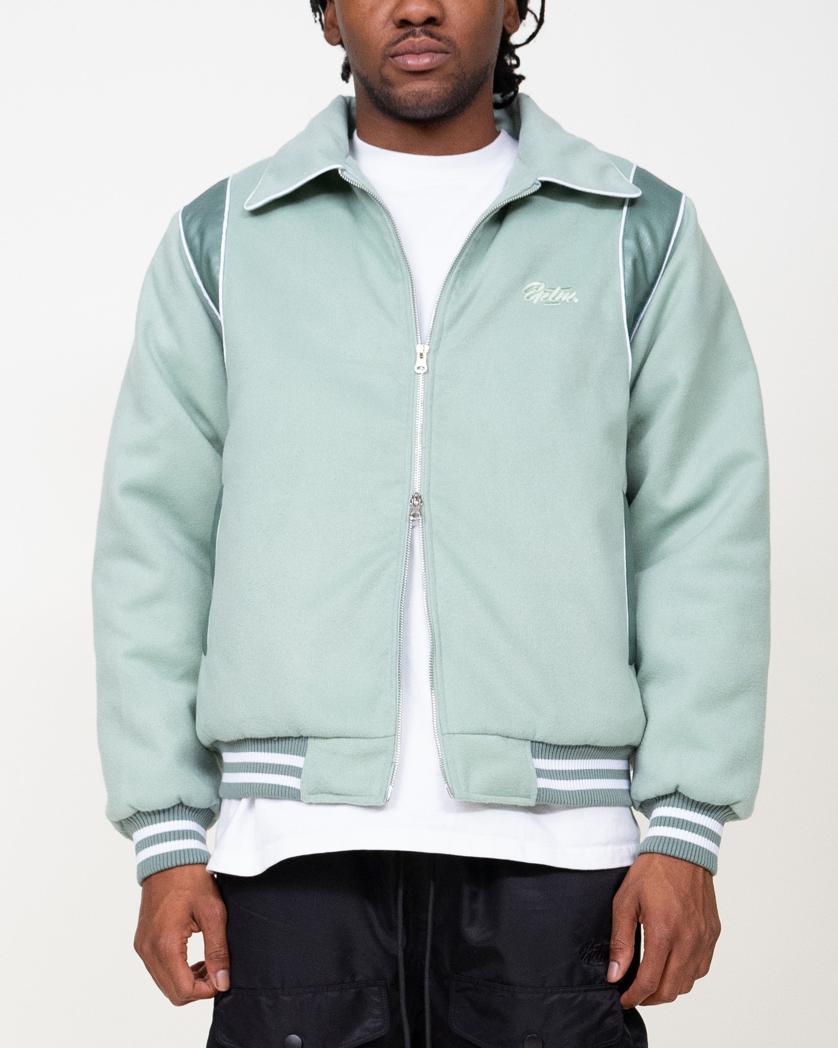 EPTM 23 Varsity Jacket - Sage EPTM 23 Varsity Jacket - Sage