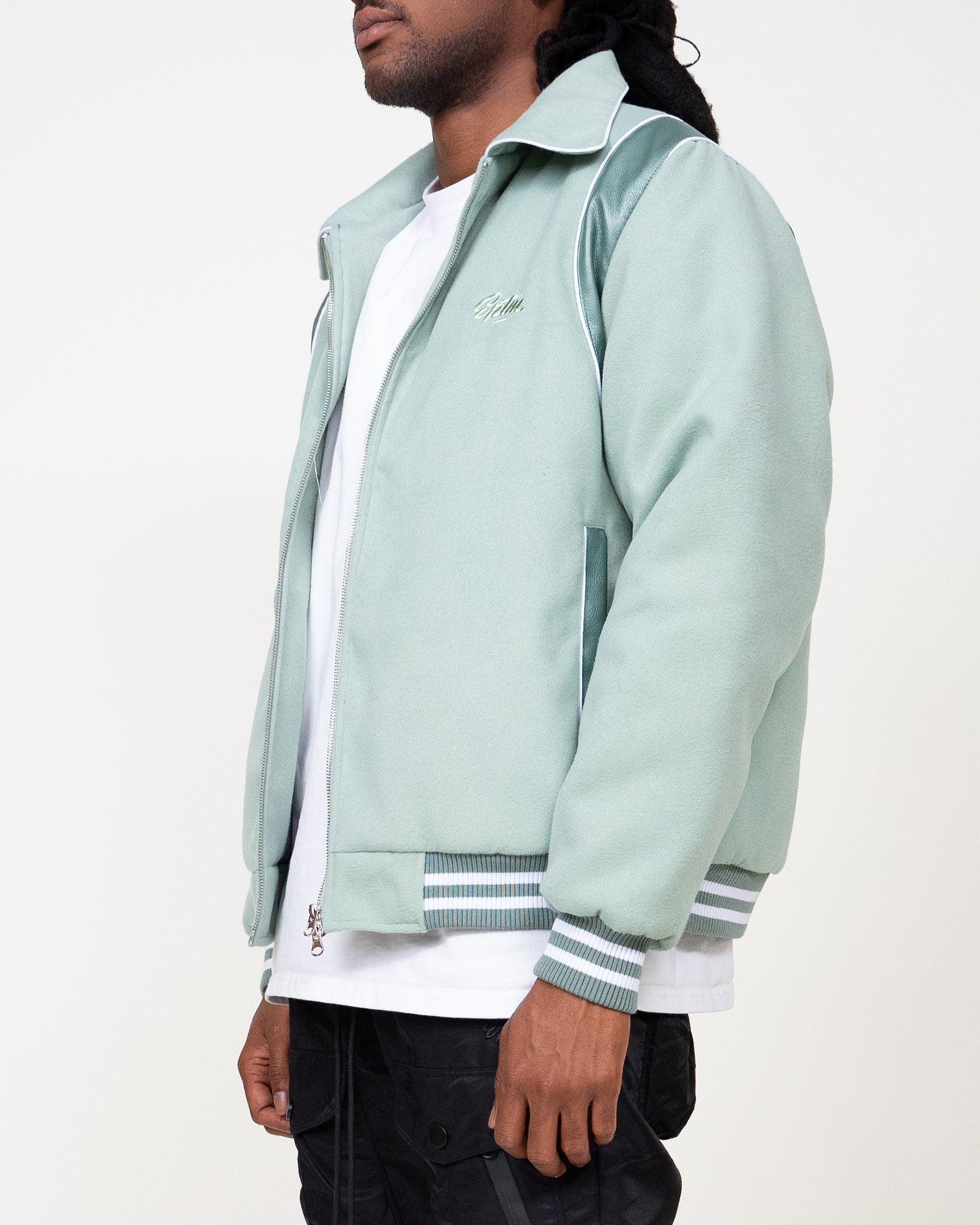 EPTM 23 Varsity Jacket - Sage EPTM 23 Varsity Jacket - Sage