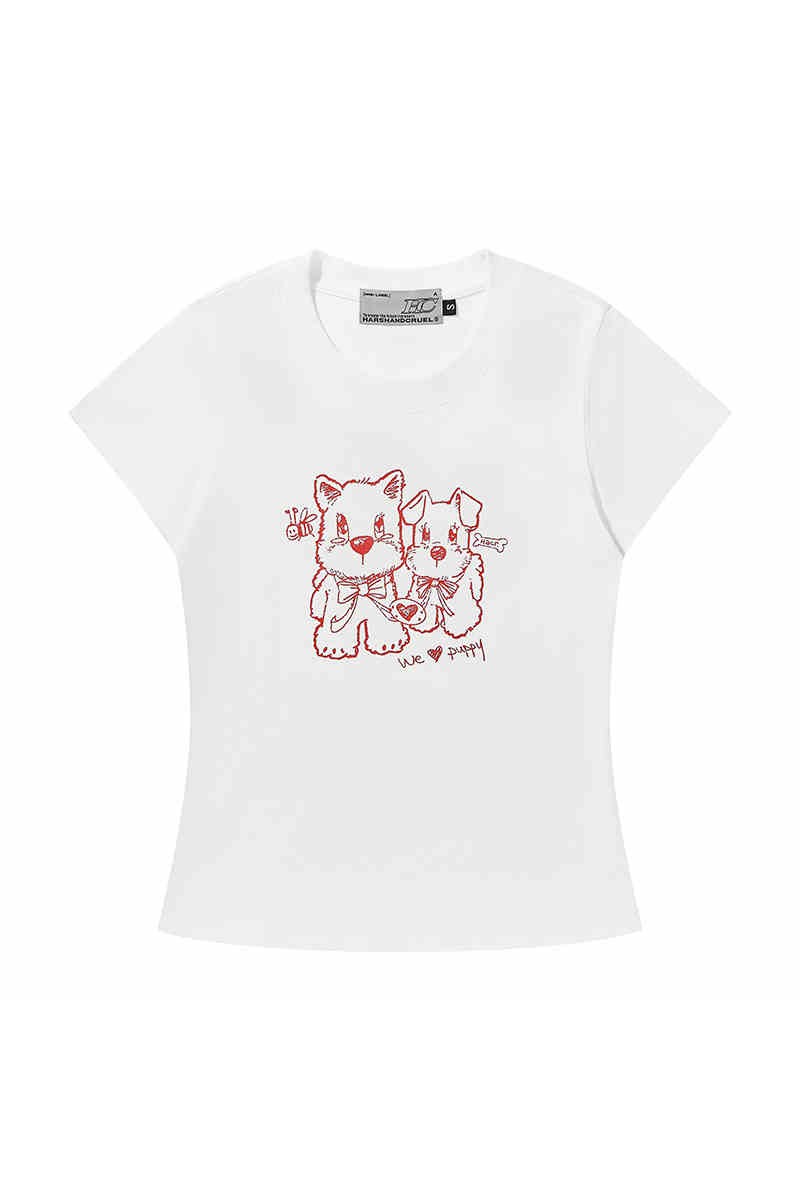 Playful Dog Graphic Tee Playful Dog Graphic Tee