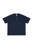 Heavyweight 320g Cotton Henley Oversized Tee Heavyweight 320g Cotton Henley Oversized Tee