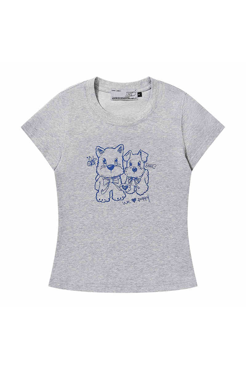 Playful Dog Graphic Tee Playful Dog Graphic Tee