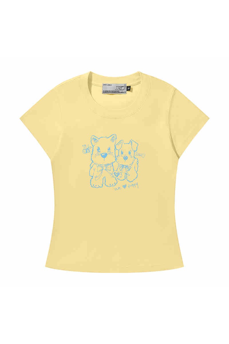 Playful Dog Graphic Tee Playful Dog Graphic Tee