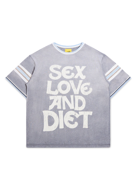 SL&D Athletic Tee - Heather Grey/Blue