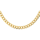 Solid Gold Curb Cuban Link Chain Solid Gold Curb Cuban Link Chain