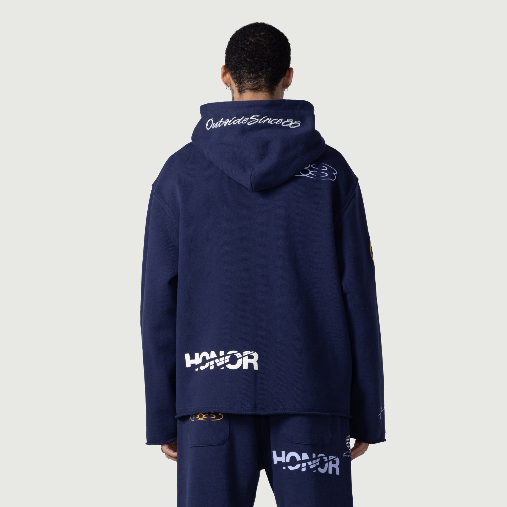 1988 Full Zip Hoodie - Navy 1988 Full Zip Hoodie - Navy