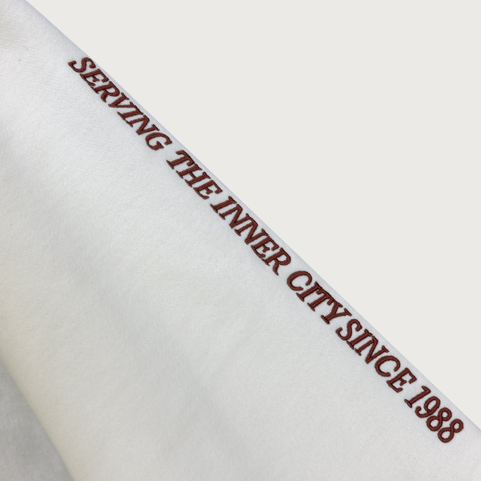 1988 Full Zip Hoodie - White 1988 Full Zip Hoodie - White