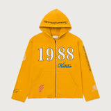 1988 Full Zip Hoodie - Yellow 1988 Full Zip Hoodie - Yellow