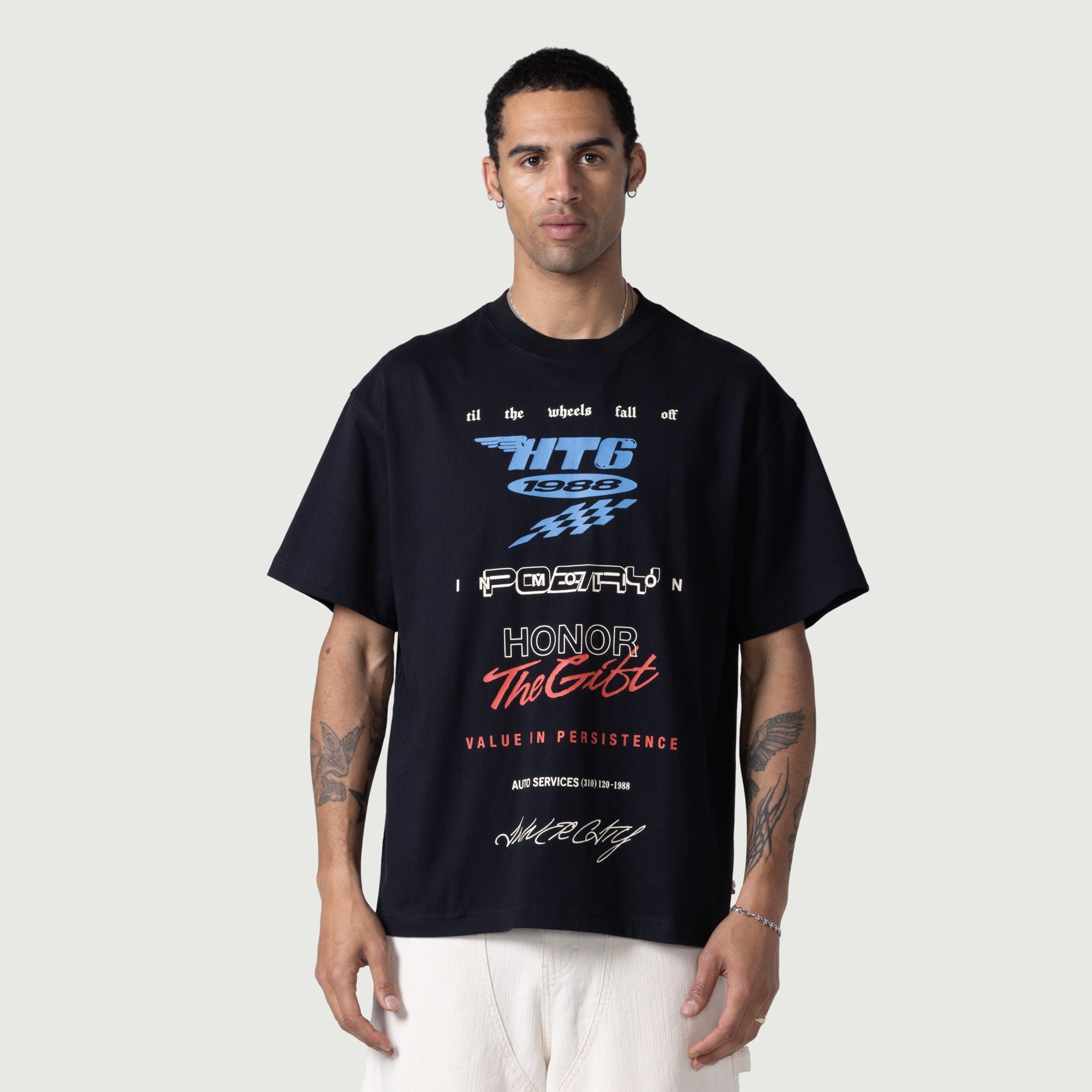 Persistence Race Tee - Black Persistence Race Tee - Black