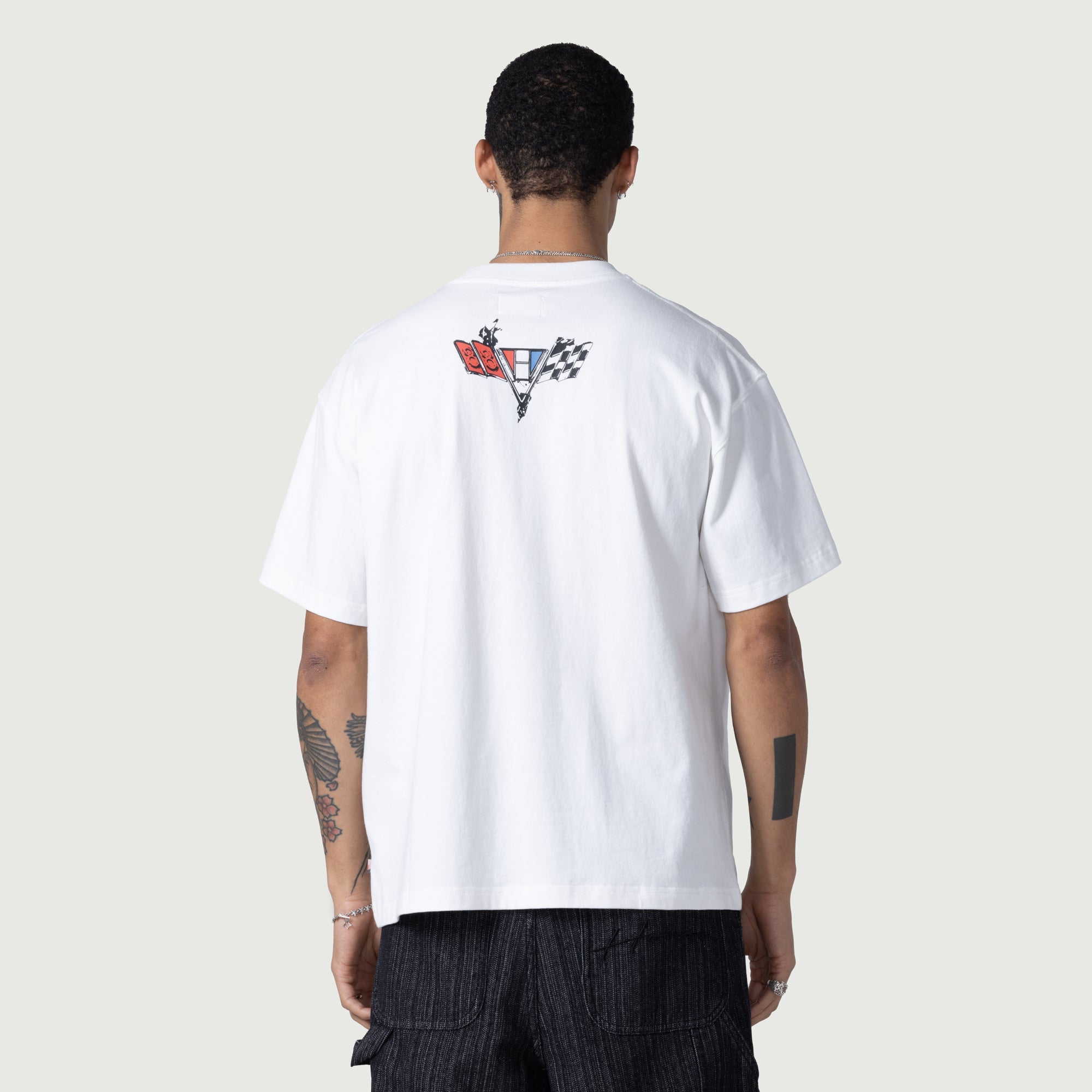 Persistence Race Tee - White Persistence Race Tee - White