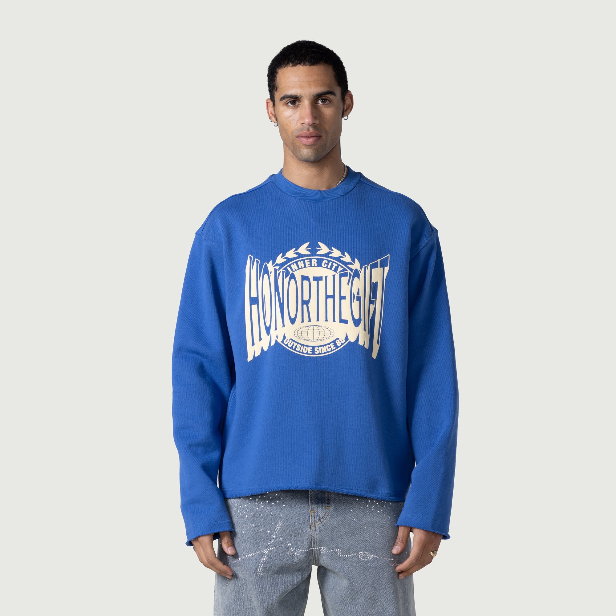 Honor Club Crewneck - Blue Honor Club Crewneck - Blue