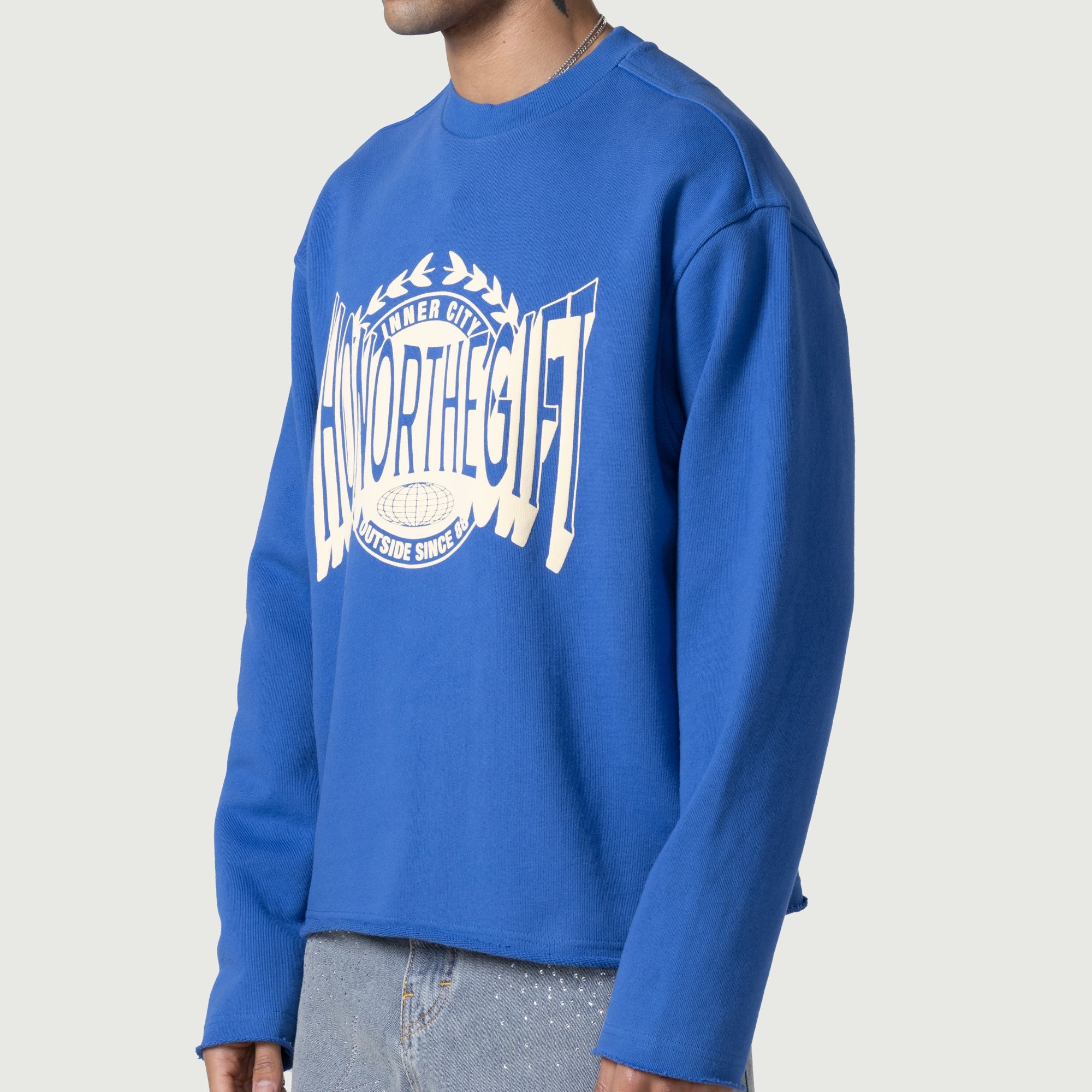 Honor Club Crewneck - Blue Honor Club Crewneck - Blue