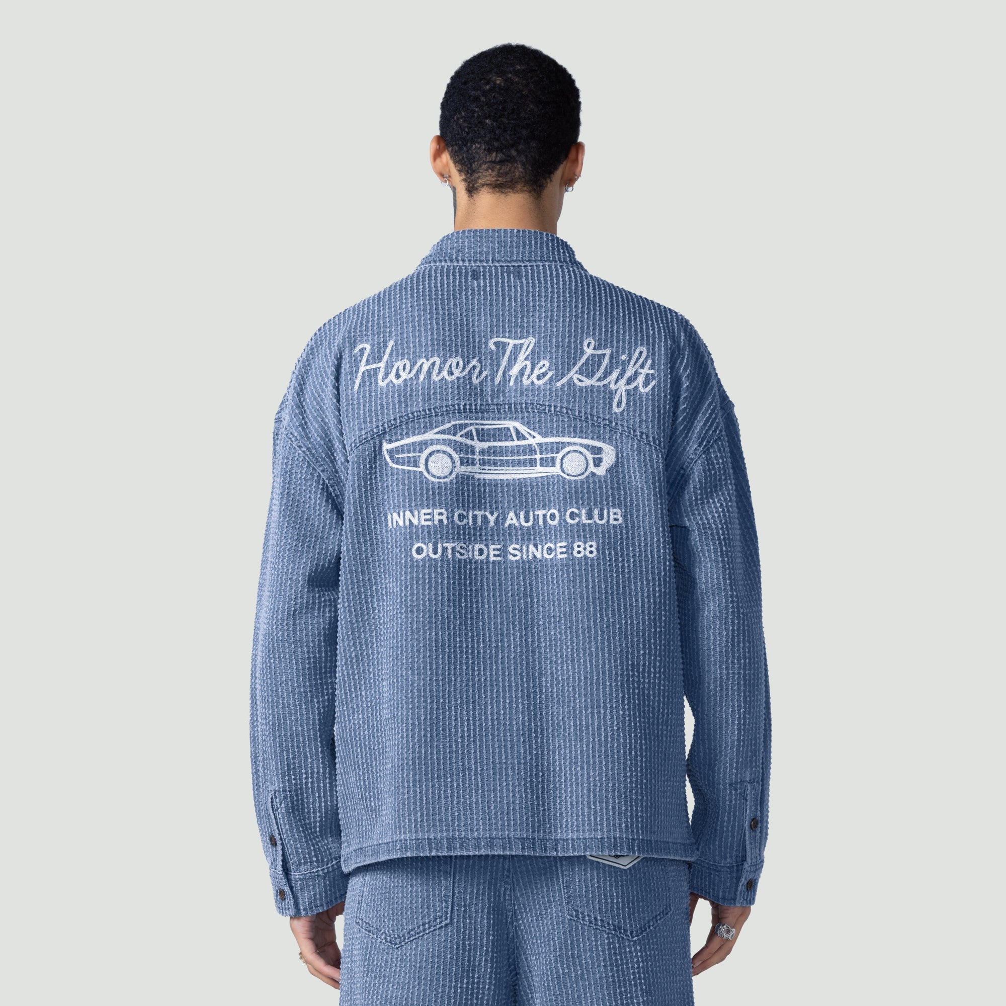 Honor Inc Cover Shirt - Indigo Honor Inc Cover Shirt - Indigo