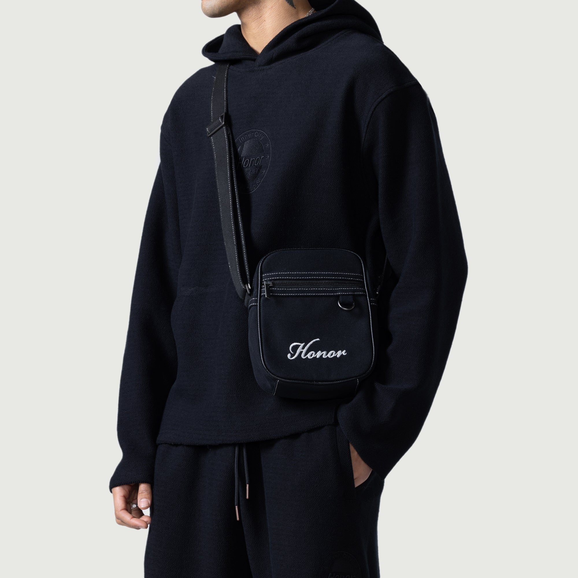 NS Messenger Bag - Black NS Messenger Bag - Black