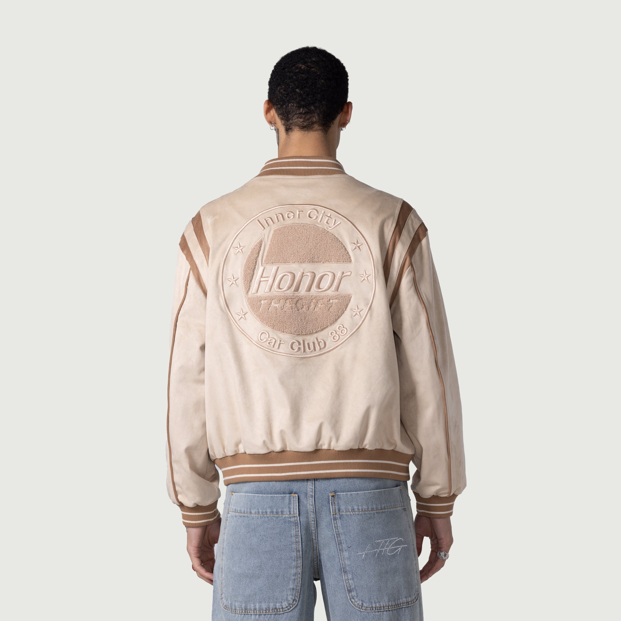 Oil Head Varsity - Tan Oil Head Varsity - Tan