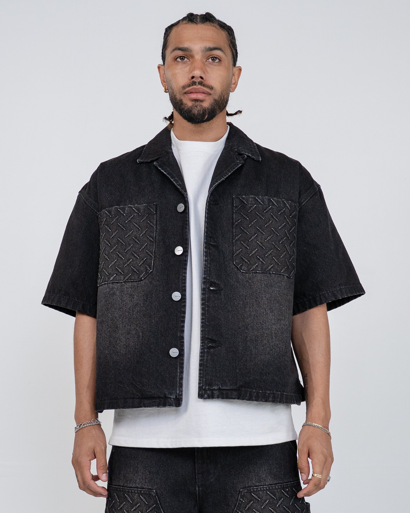 EPTM Steeler Denim Shirt - Black EPTM Steeler Denim Shirt - Black