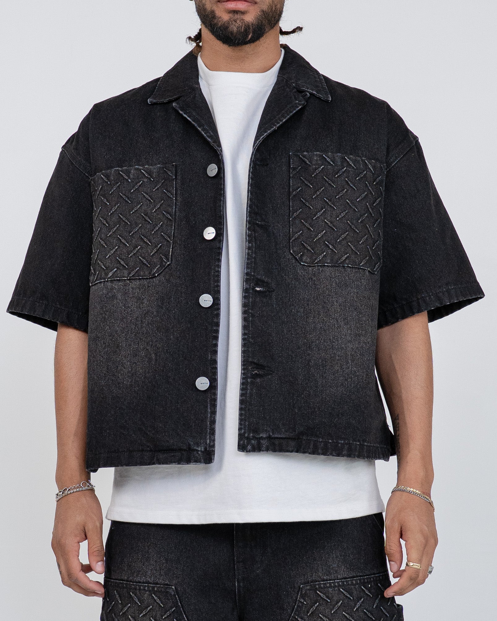 EPTM Steeler Denim Shirt - Black EPTM Steeler Denim Shirt - Black