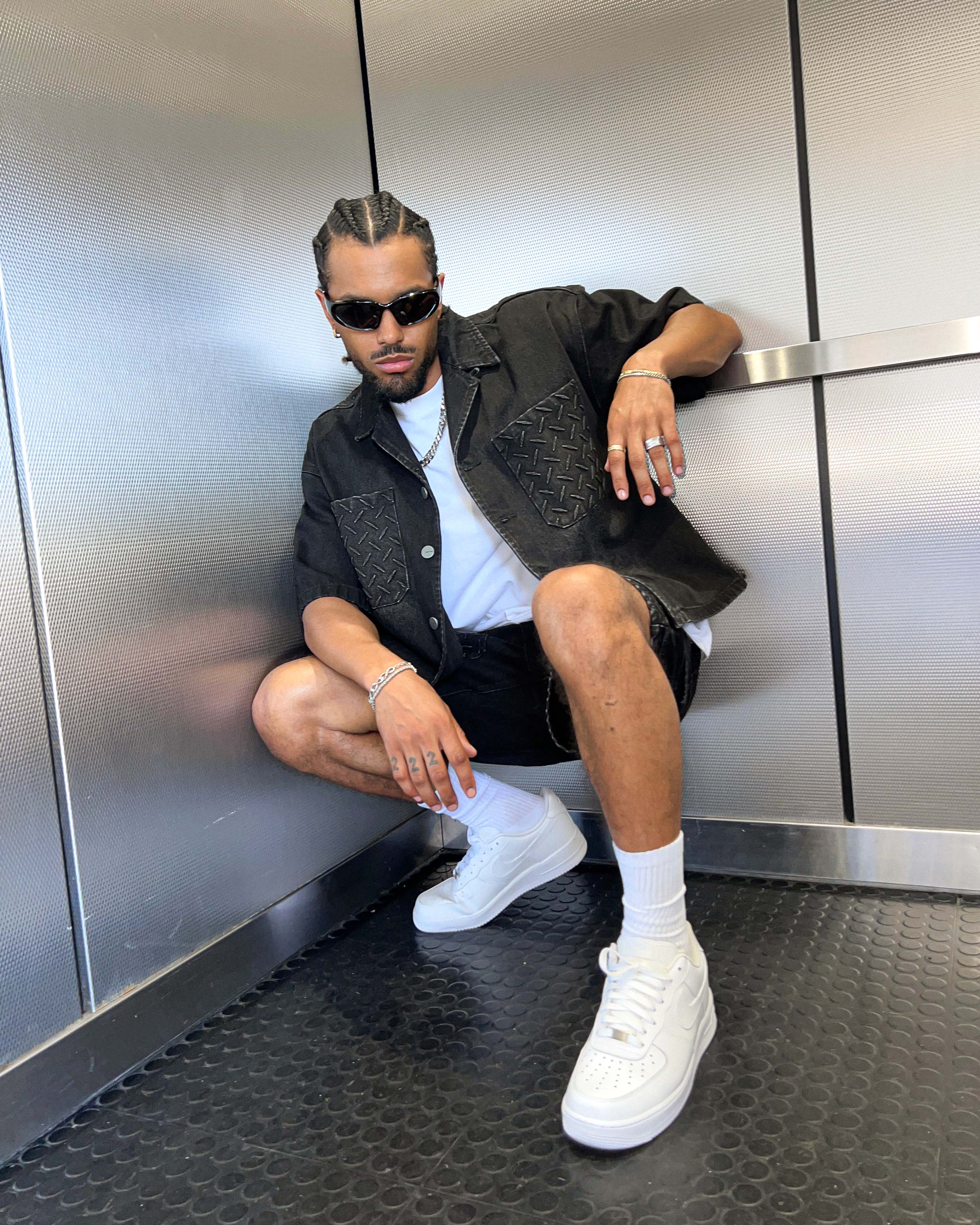 EPTM Steeler Denim Shirt - Black EPTM Steeler Denim Shirt - Black