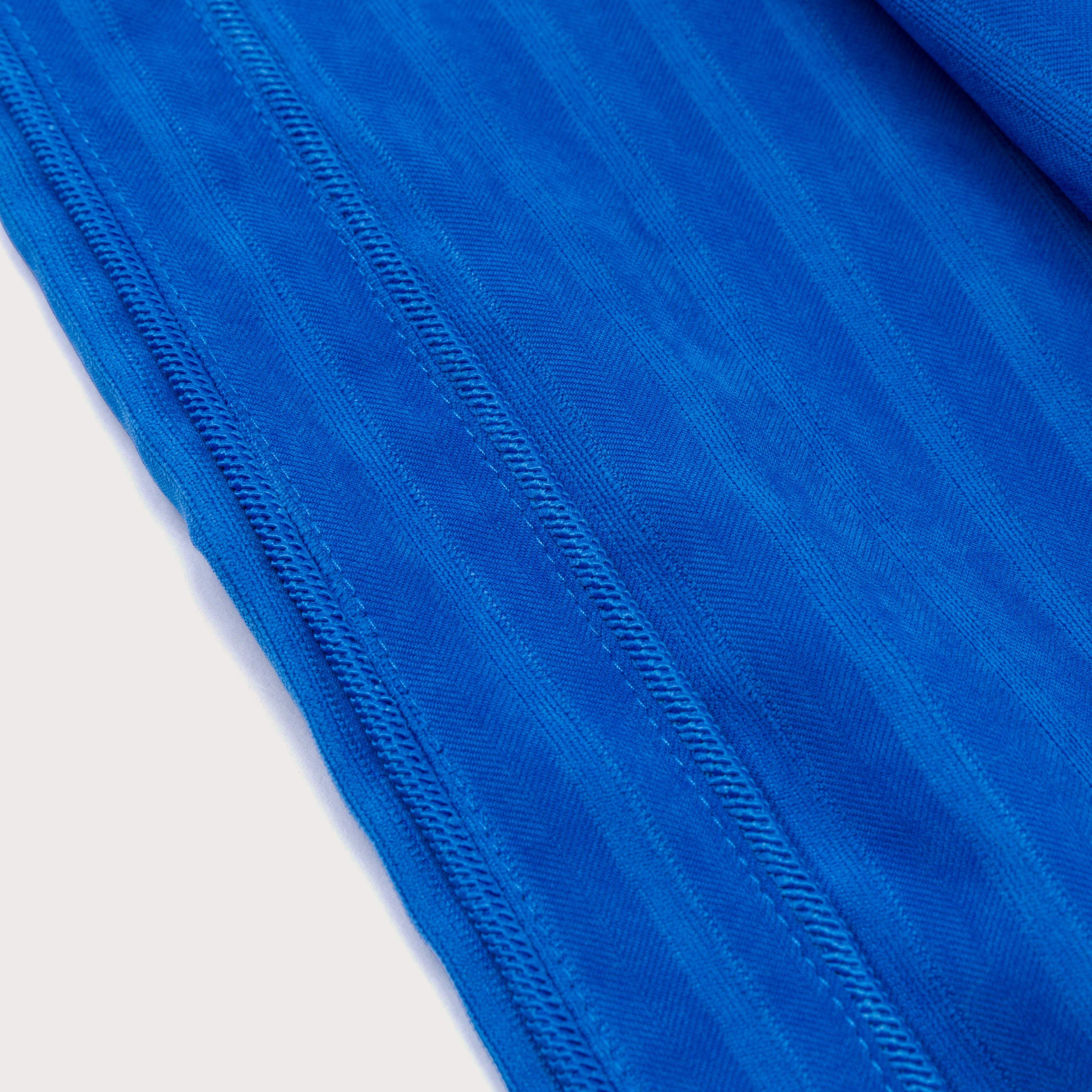 Striped Anorak Jacket - Blue Striped Anorak Jacket - Blue