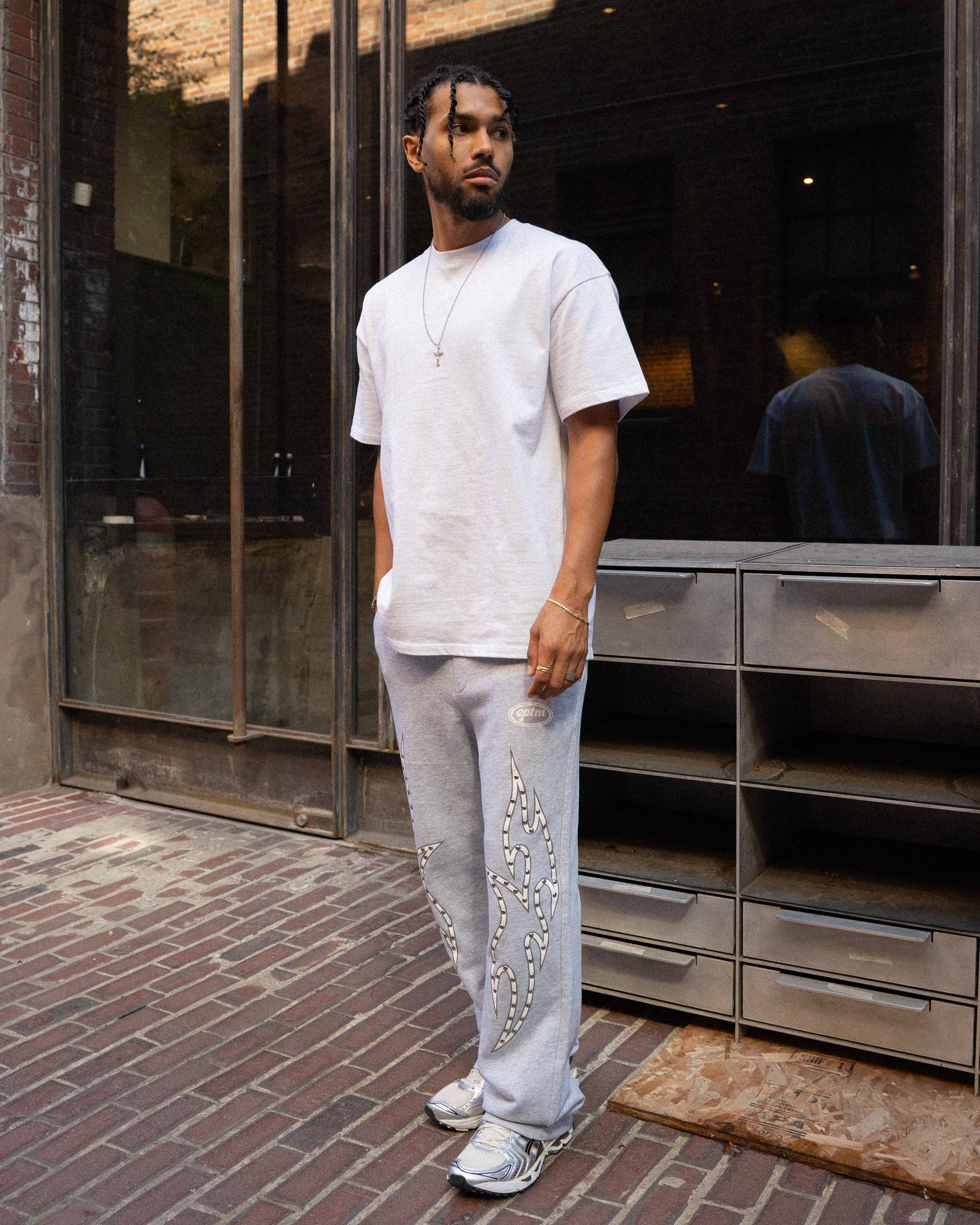 EPTM Stud Tribal Pants - Grey EPTM Stud Tribal Pants - Grey