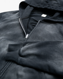 EPTM Sun Faded Cropped Zip Up Hoodie - Black EPTM Sun Faded Cropped Zip Up Hoodie - Black