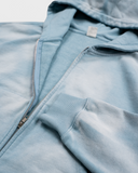 EPTM Sun Faded Cropped Zip Up Hoodie - Sky Blue EPTM Sun Faded Cropped Zip Up Hoodie - Sky Blue