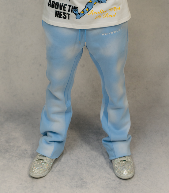 Flare Baby Blue Sweatpants Flare Baby Blue Sweatpants