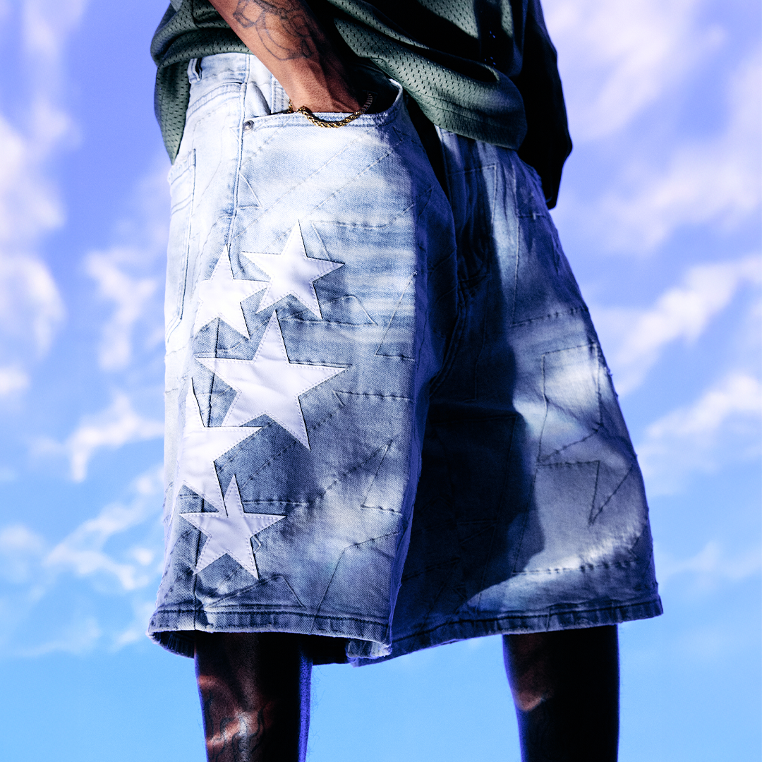 All-Star Denim Jorts (Washed Blue) All-Star Denim Jorts (Washed Blue)