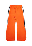 Striped Snap Pant - Neon Orange Striped Snap Pant - Neon Orange